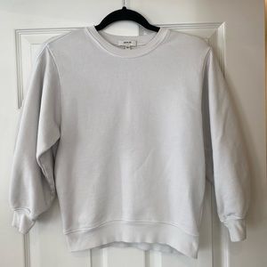 Agolde balloon sleeve sweatshirt